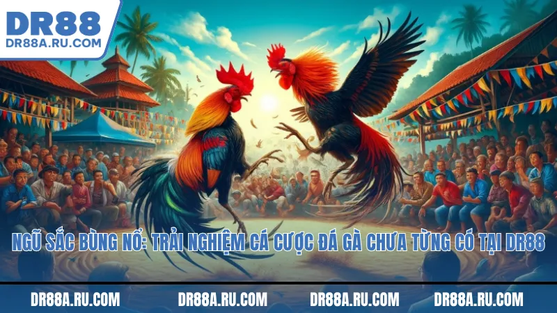 Ngũ sắc bùng nổ: Trải nghiệm cá cược đá gà chưa từng có tại Dr88