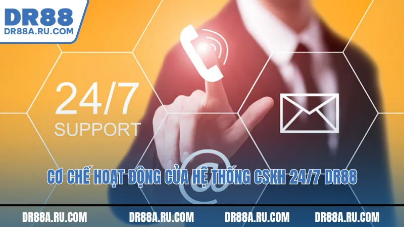 Cơ chế hoạt động của Hệ thống CSKH 24/7 Dr88