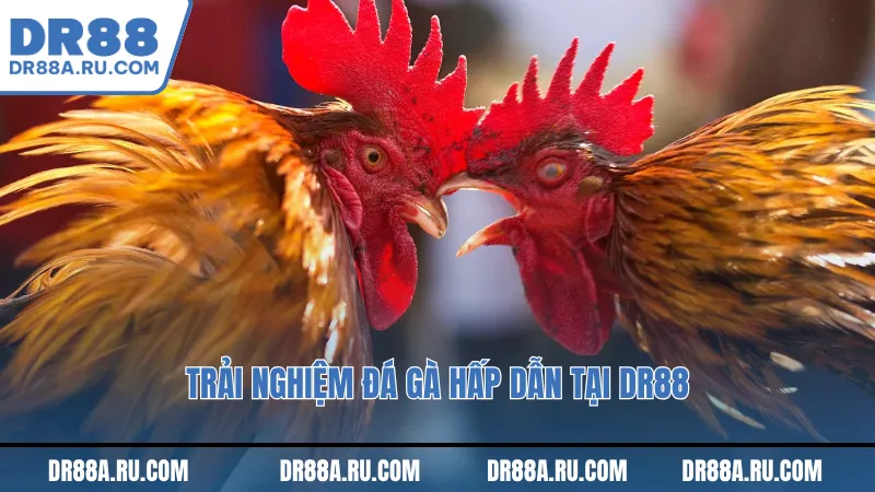 Trải nghiệm đá gà hấp dẫn tại Dr88